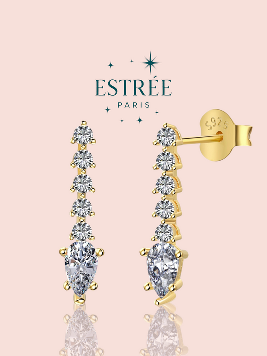 Boucles d’oreilles Tiny Pear - Dorée