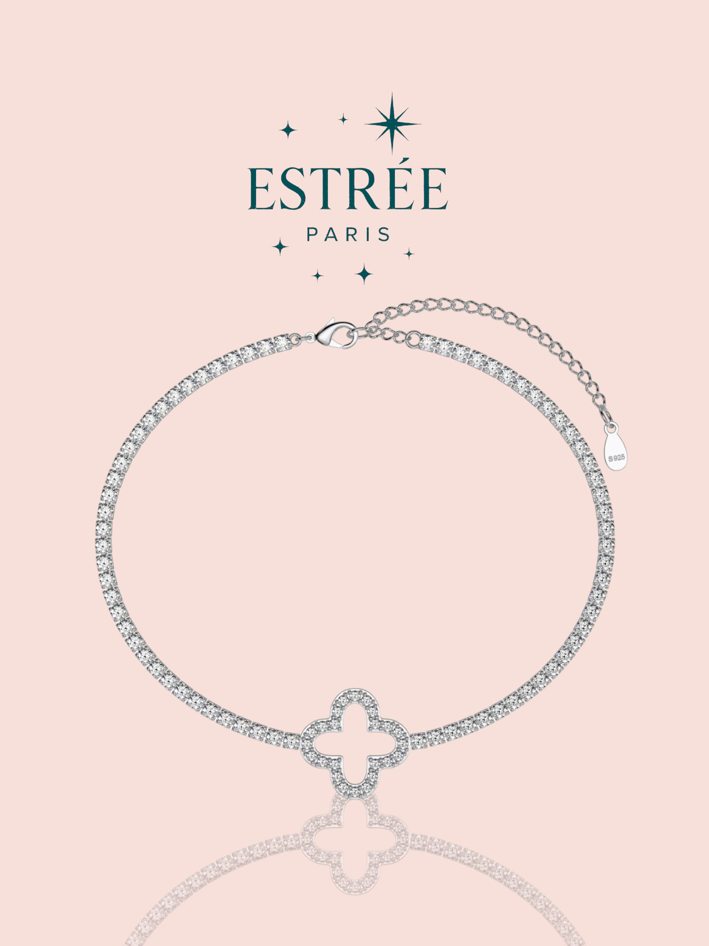 Bracelet Light Clover - Argenté