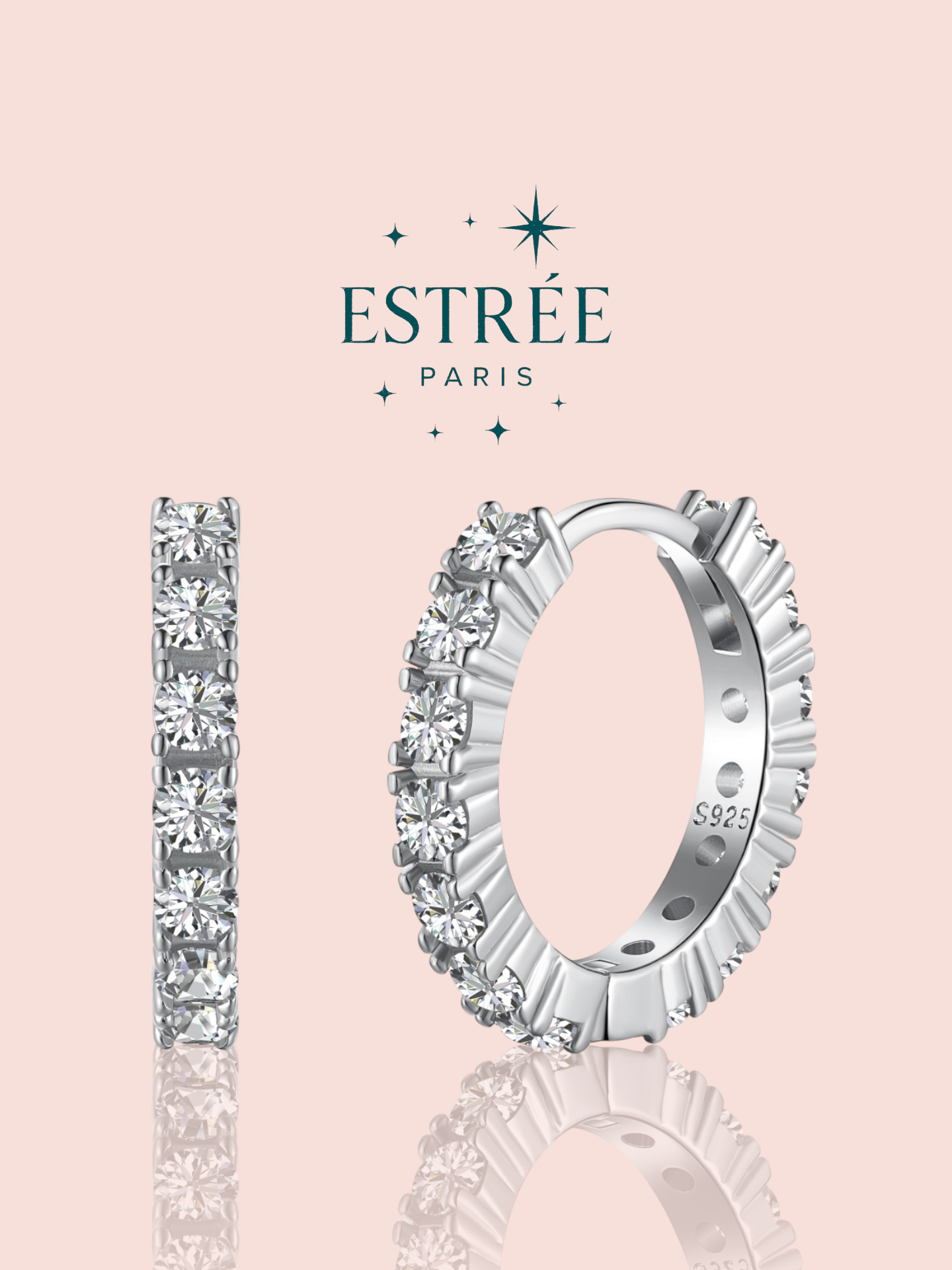 Boucles d’oreilles Créoles - Argentée