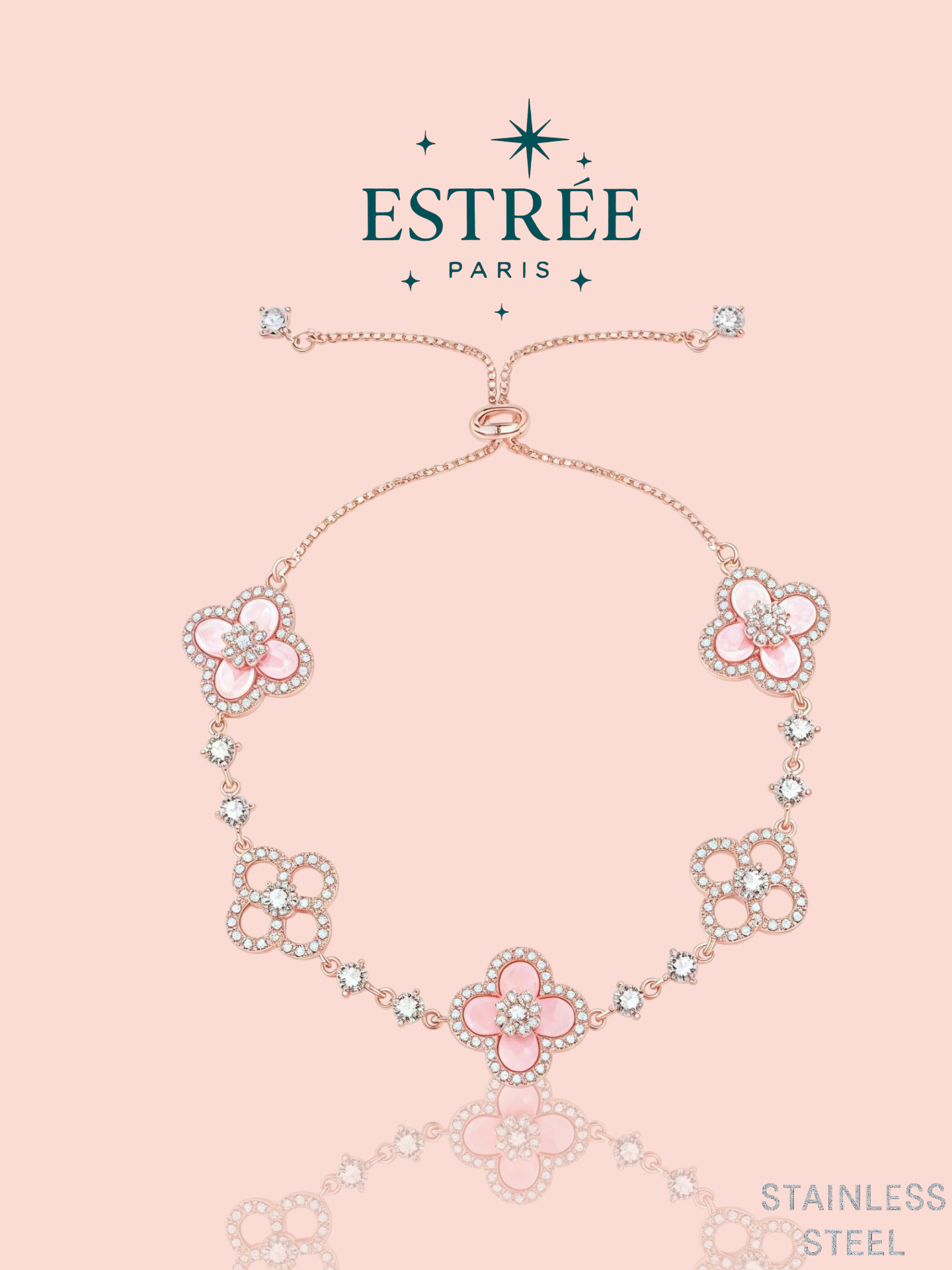 Alméa Roségold-Armband
