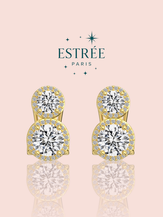 Boucles d’oreilles Baby boule - Dorée