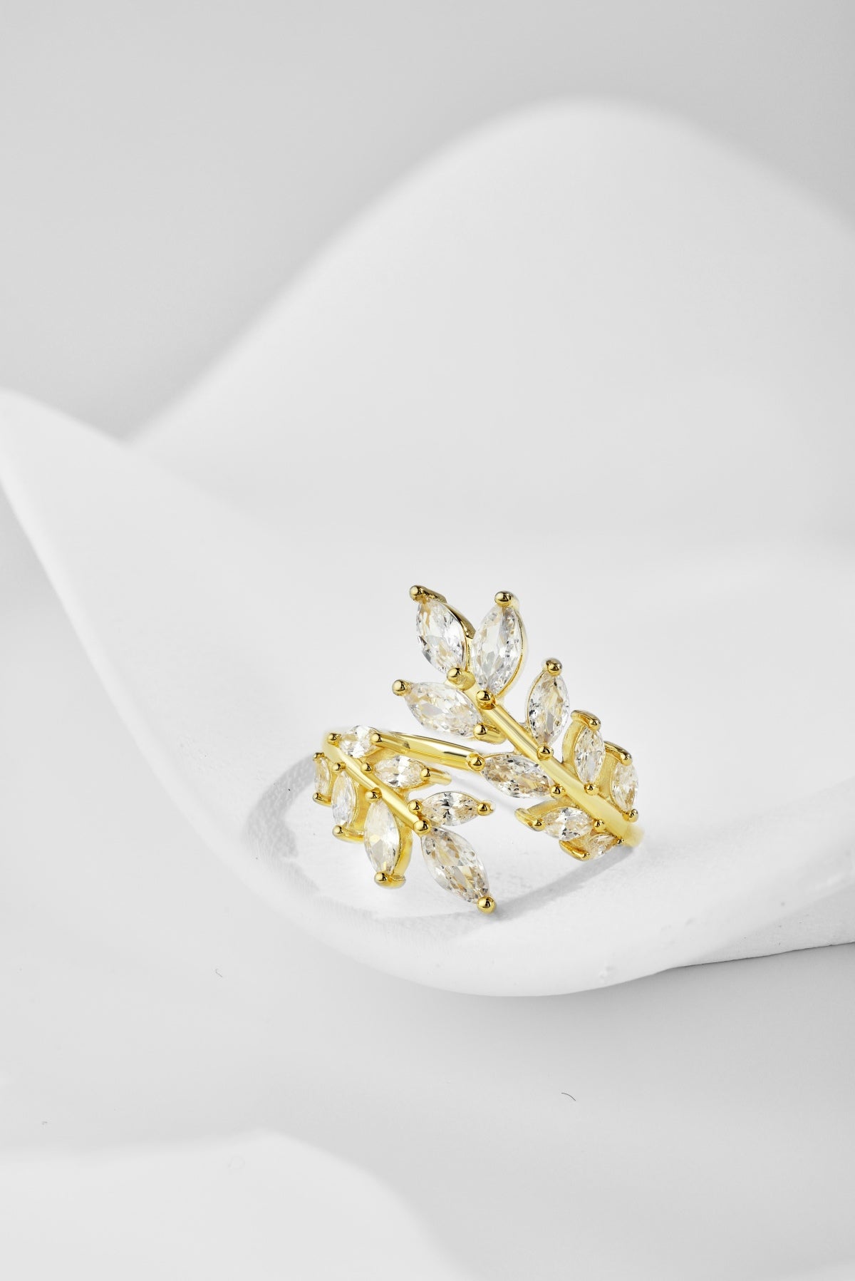 Bague Leaf - Dorée