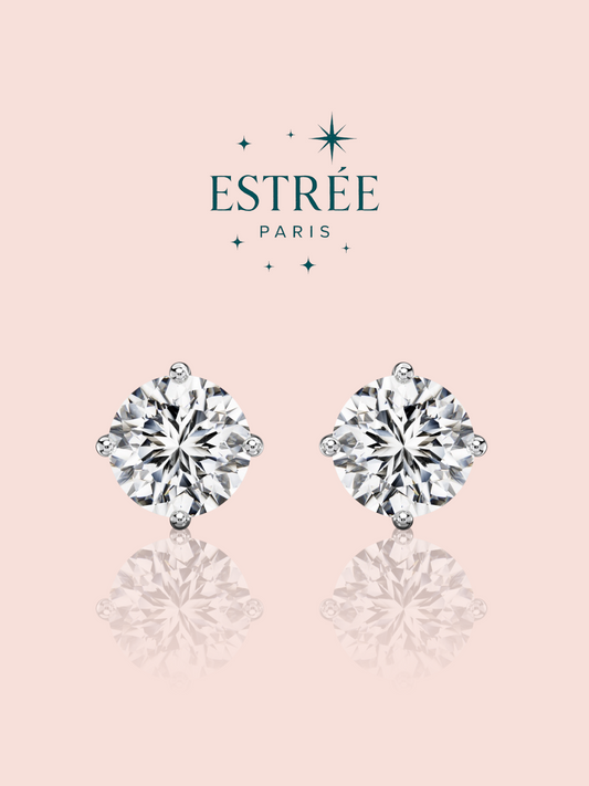 Boucles d’oreilles Pupuce - Argentée
