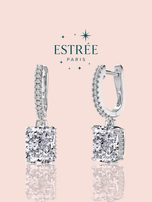 Boucles d’oreilles White Whisper - Argenté