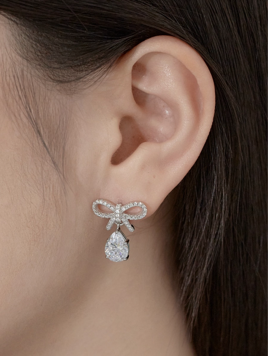 Boucles d’oreille White Envy - Argentée