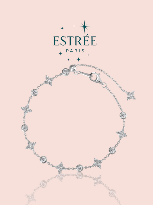 Bracelet Rain Clover - Argenté