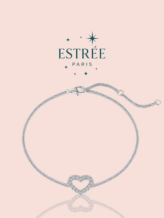 Bracelet Light Heart - Argenté