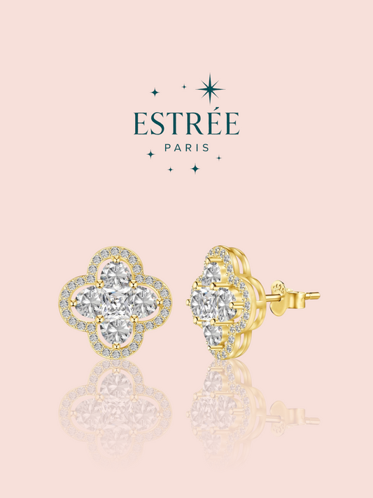 Boucles d’oreilles Gold Starlit Charm