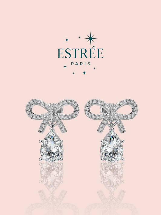 Boucles d’oreille White Envy - Argentée