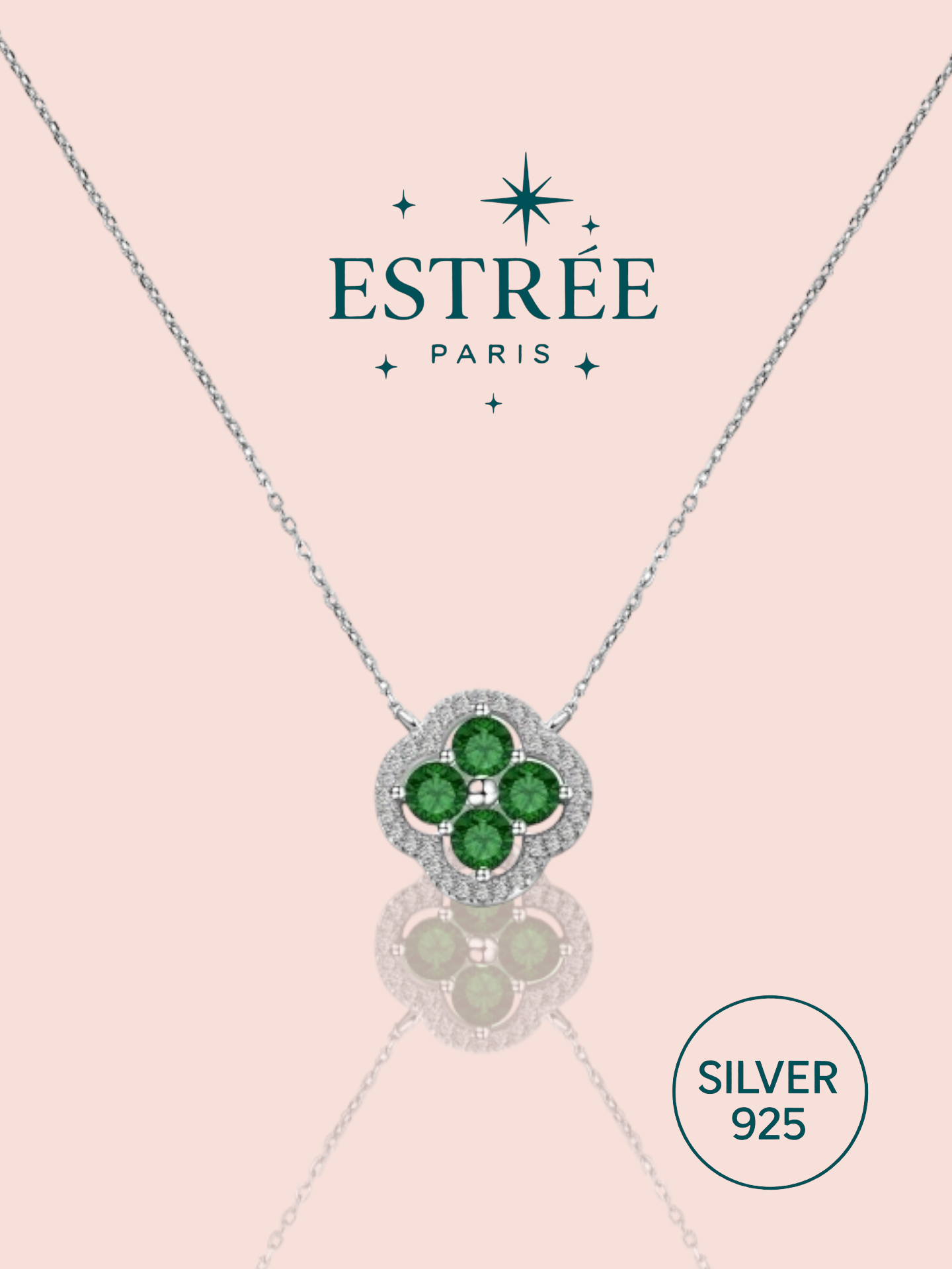 Collier Lucky Clover