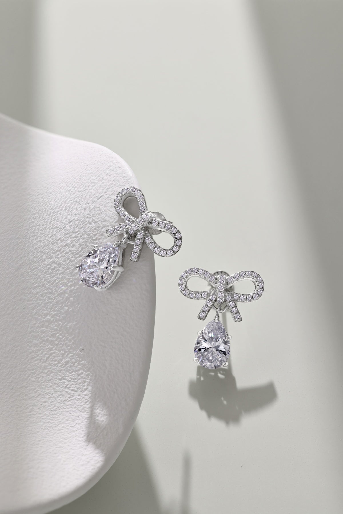Boucles d’oreille White Envy - Argentée