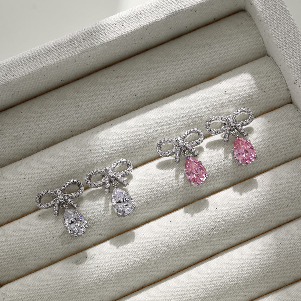 Boucles d’oreille White Envy - Argentée