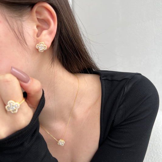 Boucles d’oreilles Gold Starlit Charm