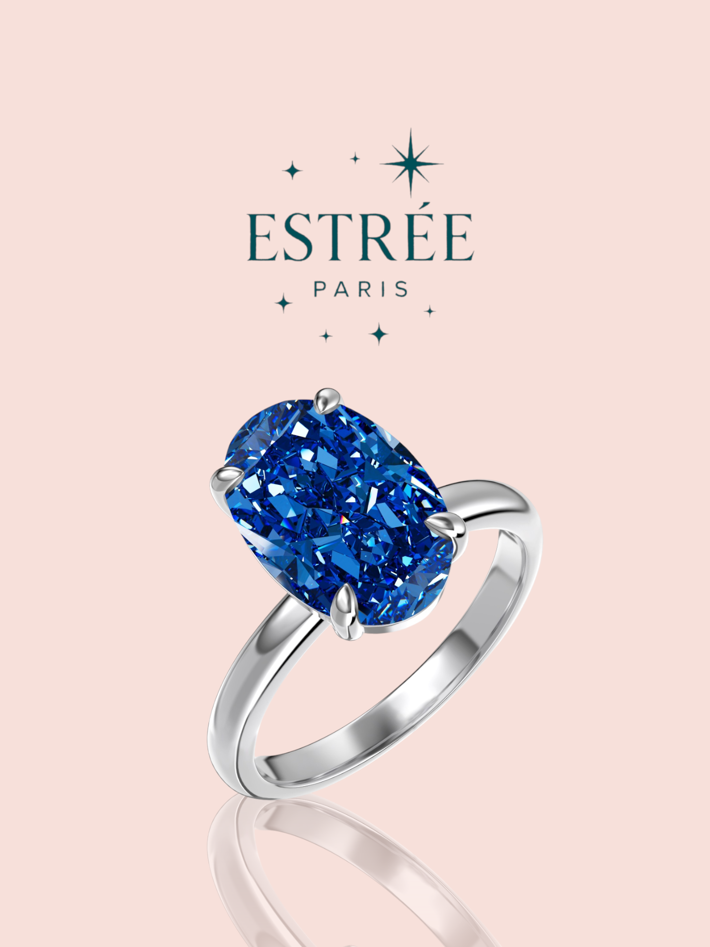 Bague Livi Bleu