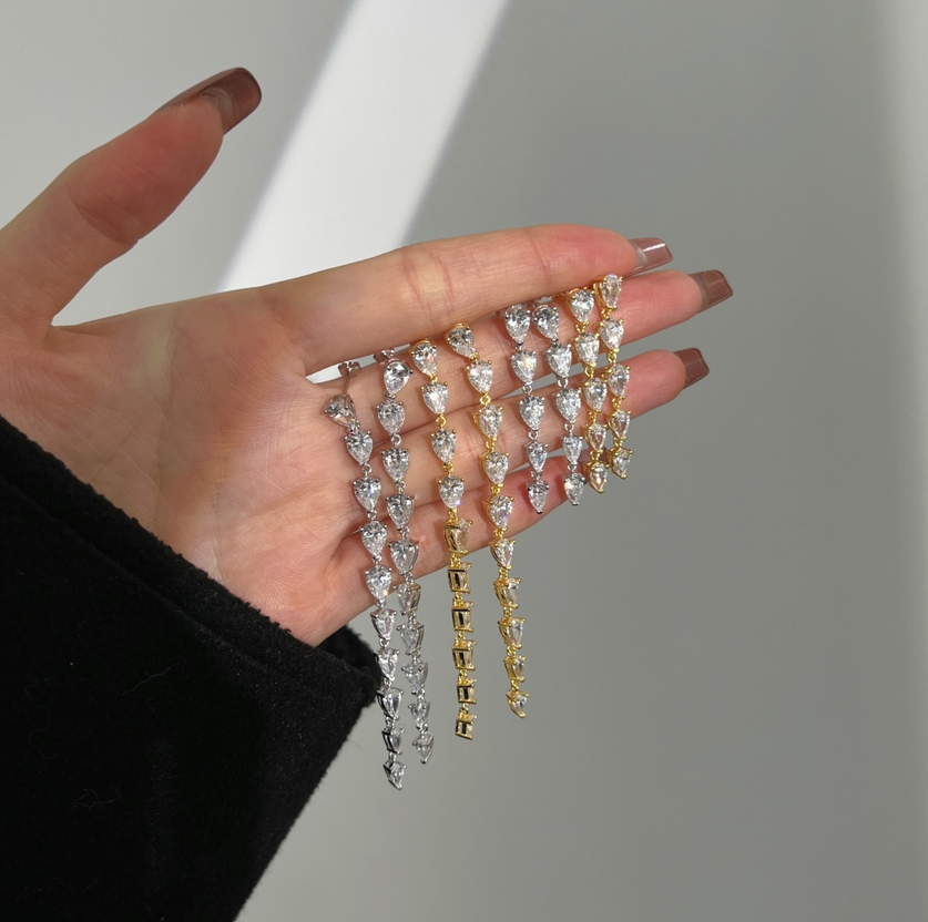 Boucles d’oreilles Niki - Argentée