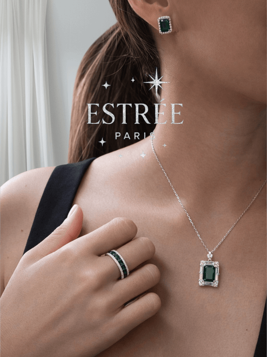 Boucles d’oreilles Emerald Dream