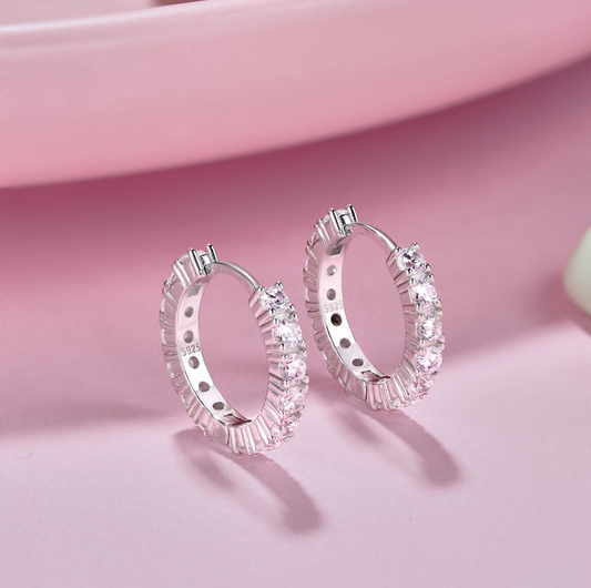 Boucles d’oreilles Créoles - Argentée