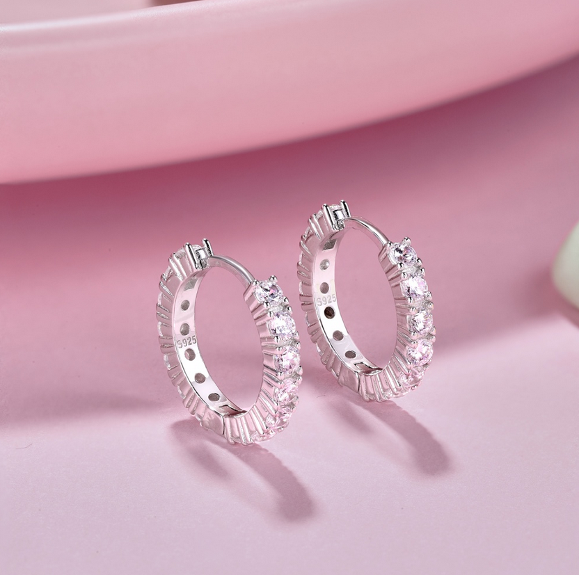 Boucles d’oreilles Créoles - Argentée