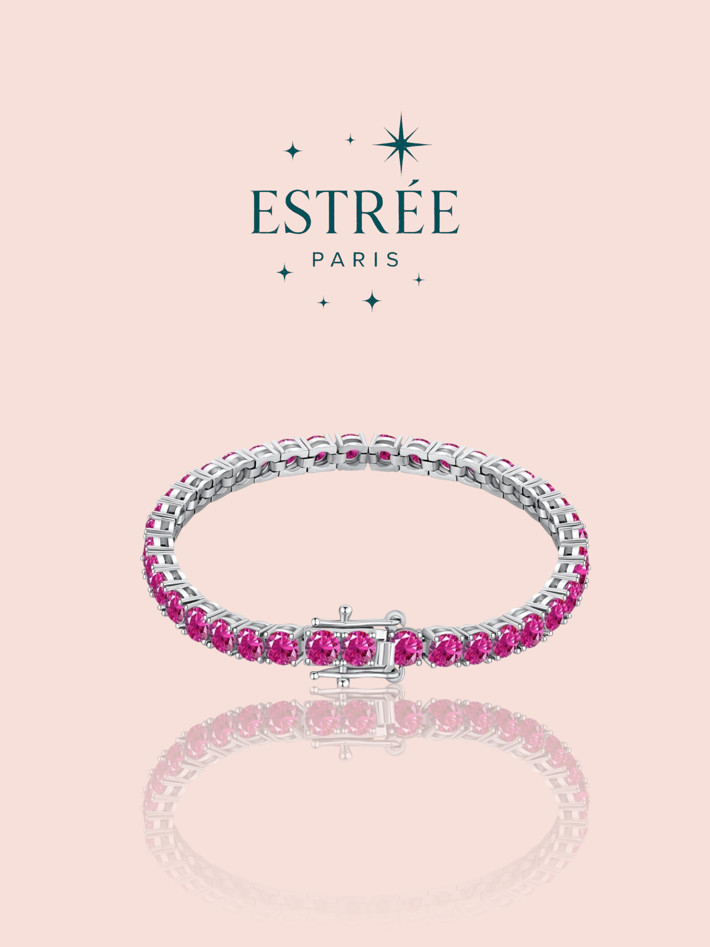 Bracelet glamour Rose 💓