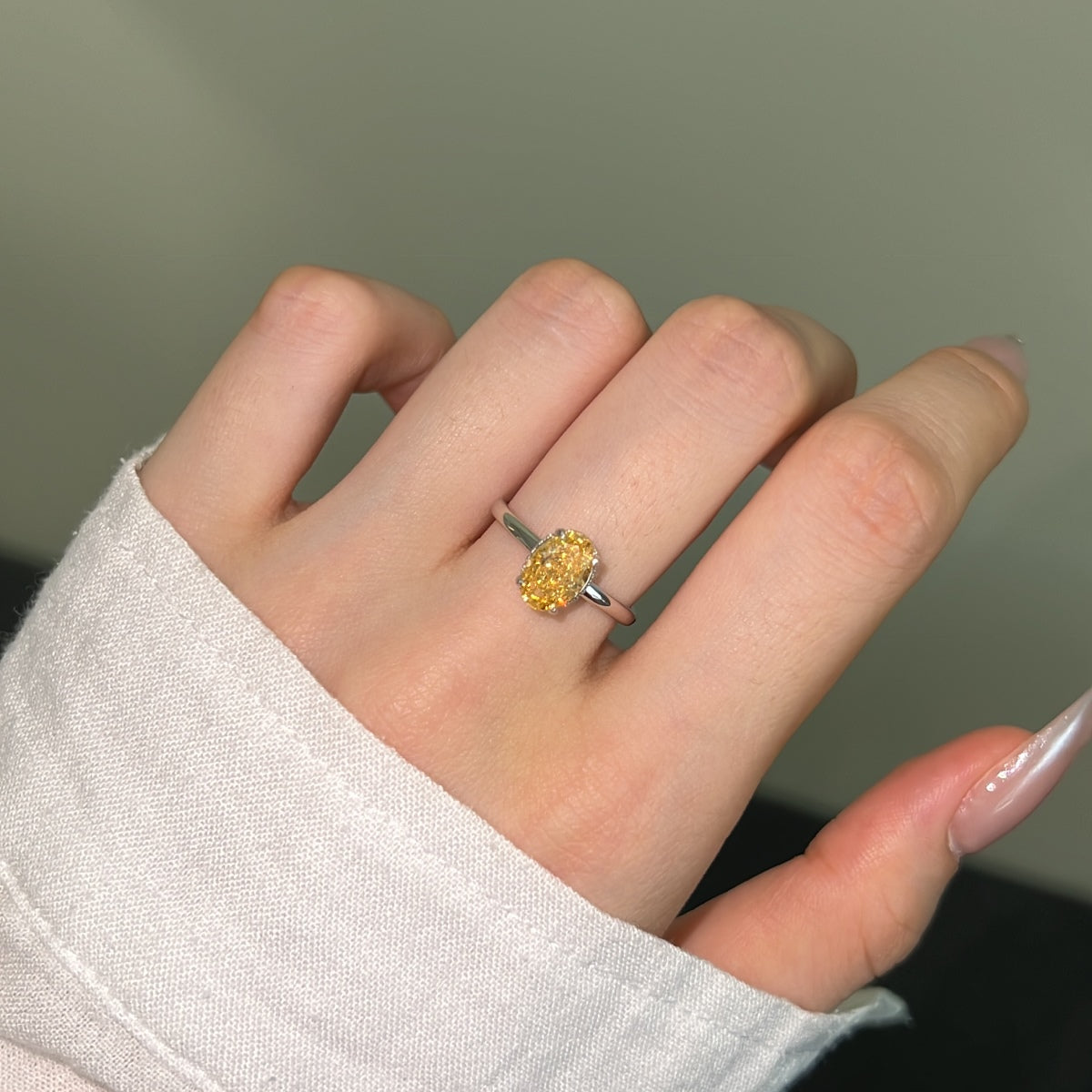 Bague Baby Luna Glow Ambre