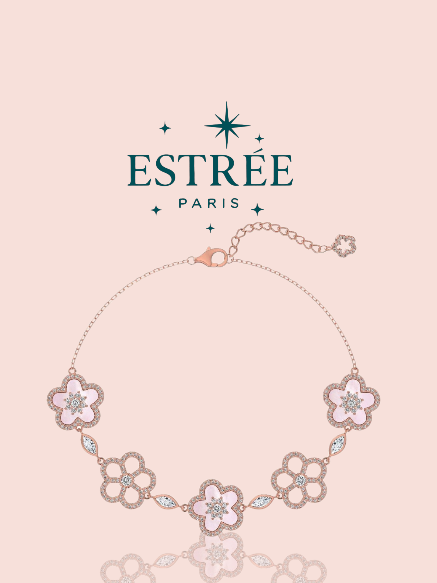 Bracelet Esmée Rose Gold