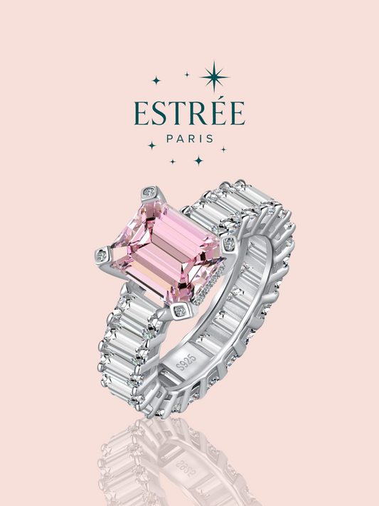 Bague Square Pink 🩷