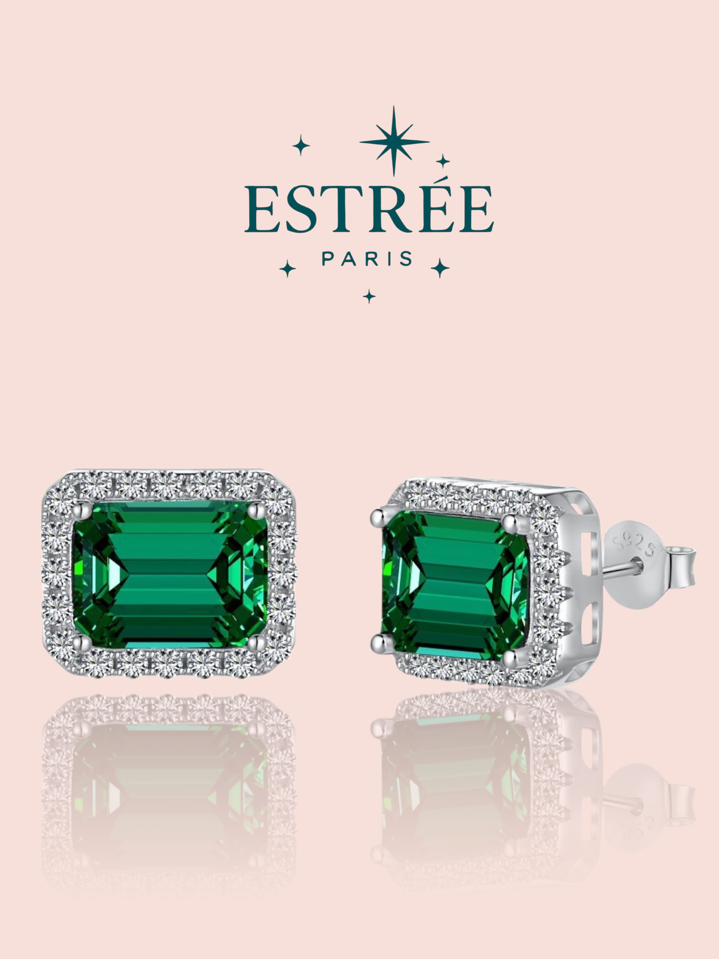 Boucles d’oreilles Emerald Dream