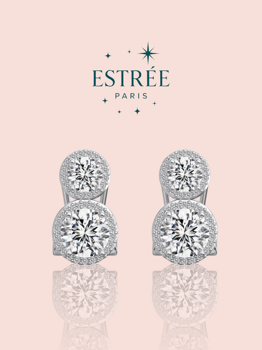 Boucles d’oreilles Baby boule - Argentée 💎