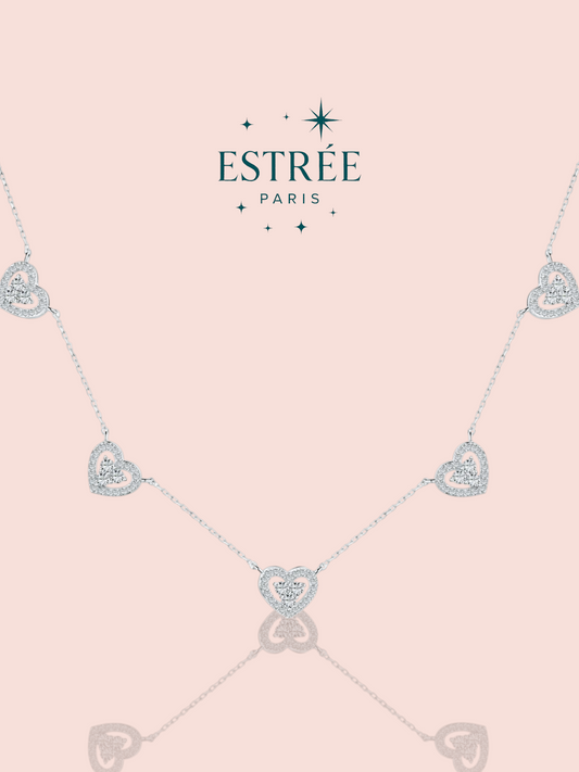 Collier Multi Heart