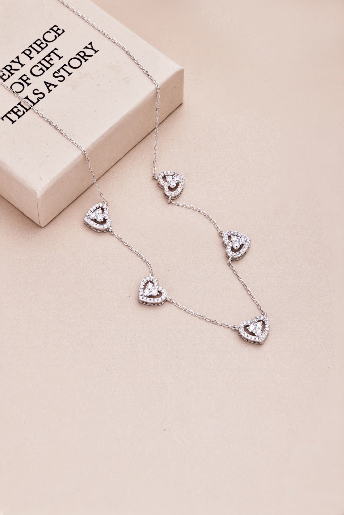 Collier Multi Heart