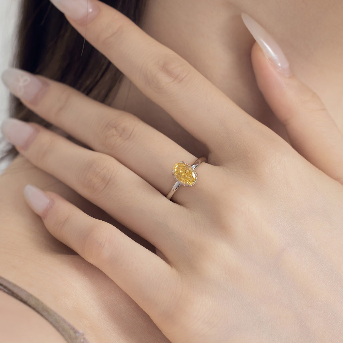 Bague Baby Luna Glow Ambre