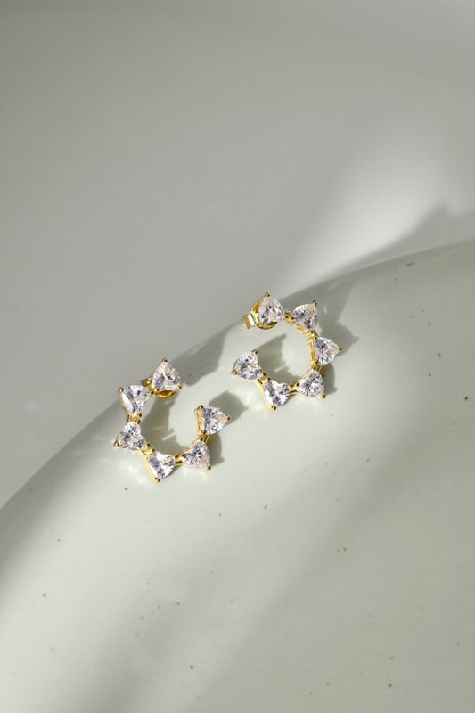 Boucles d’oreilles Five Stars- Dorée