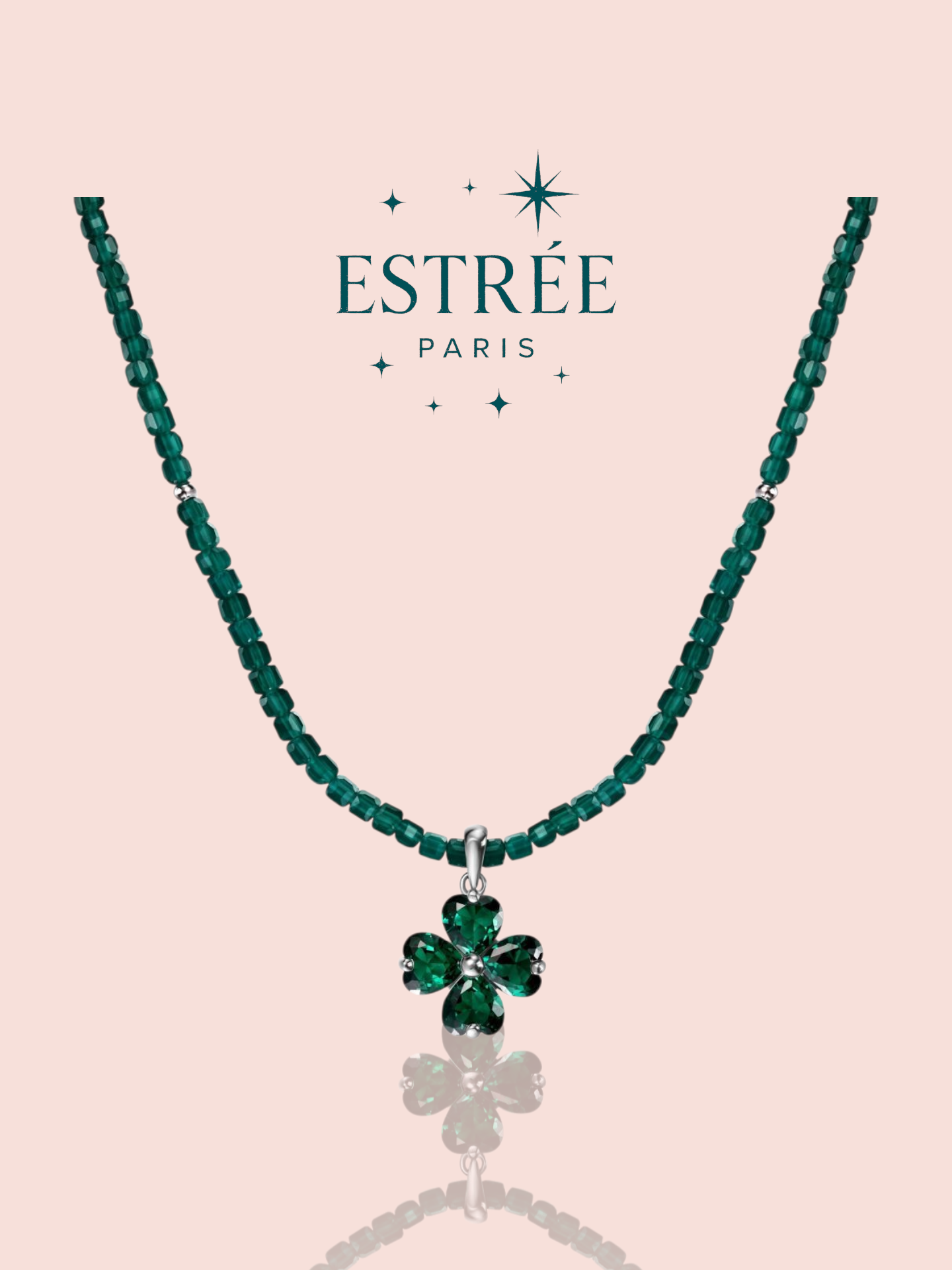 Collier Green Clover 💚