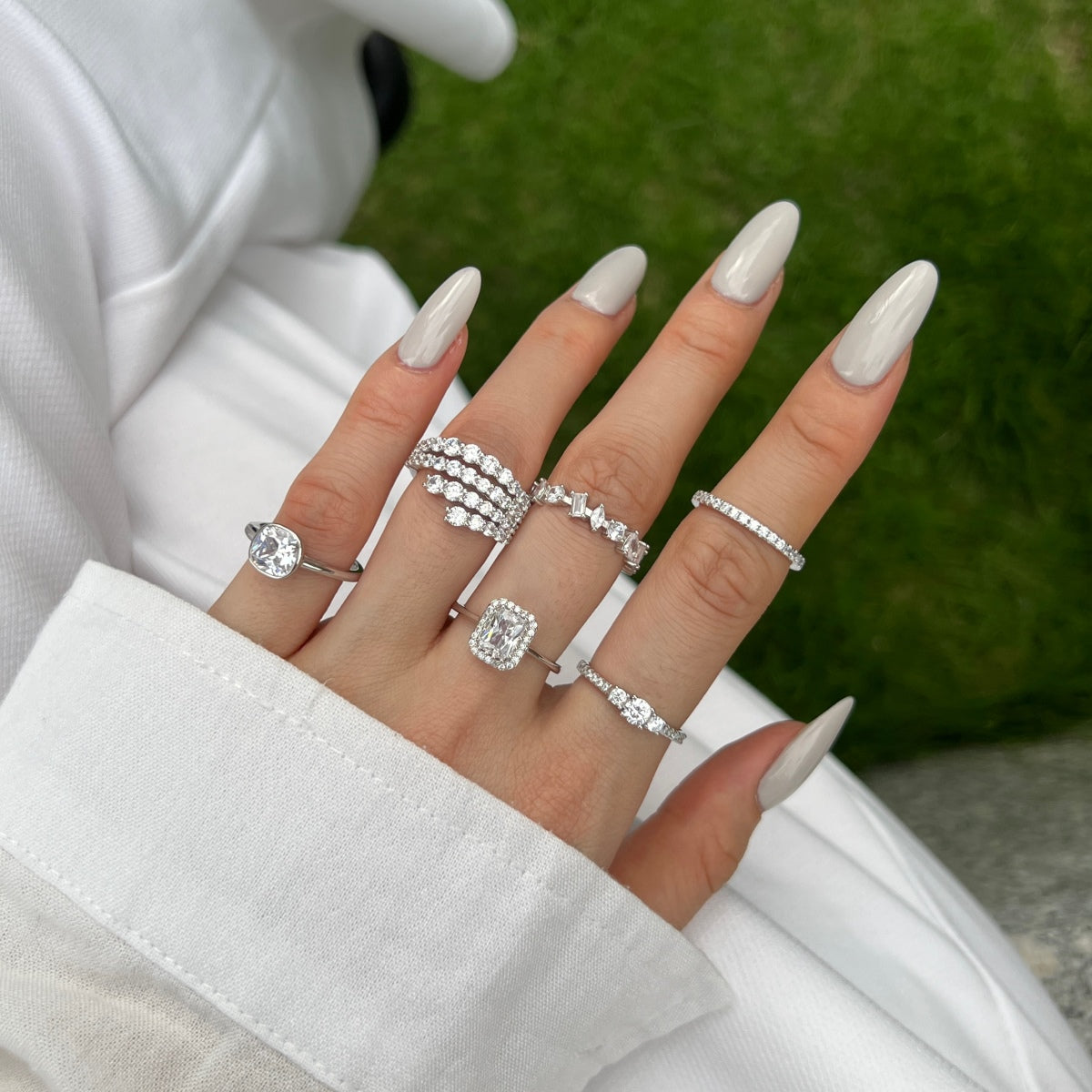 Bague Three Rows
