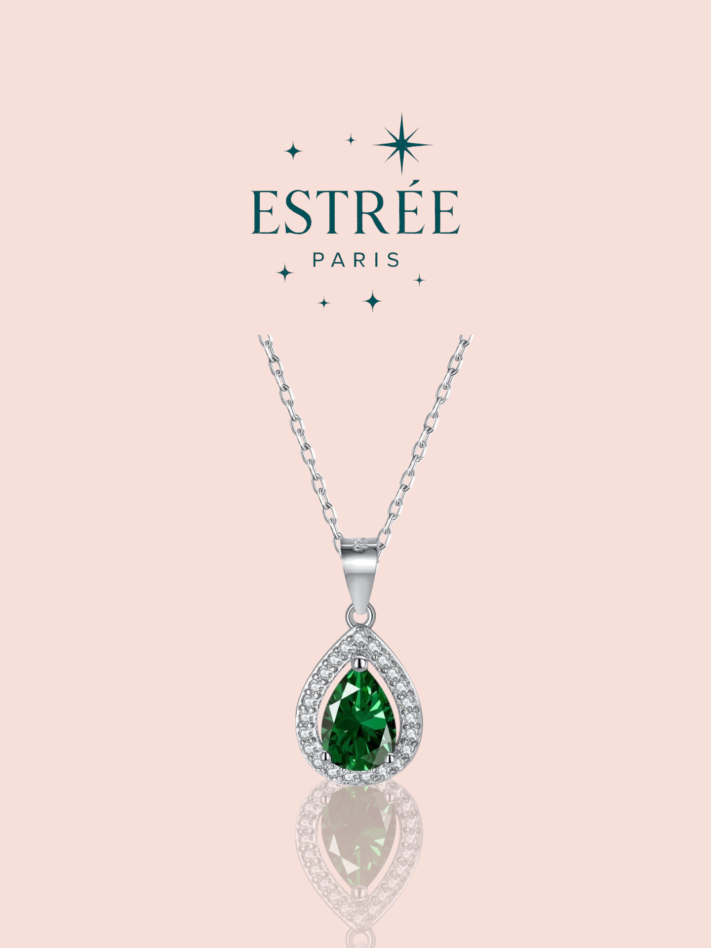 Collier Green Drop 💚