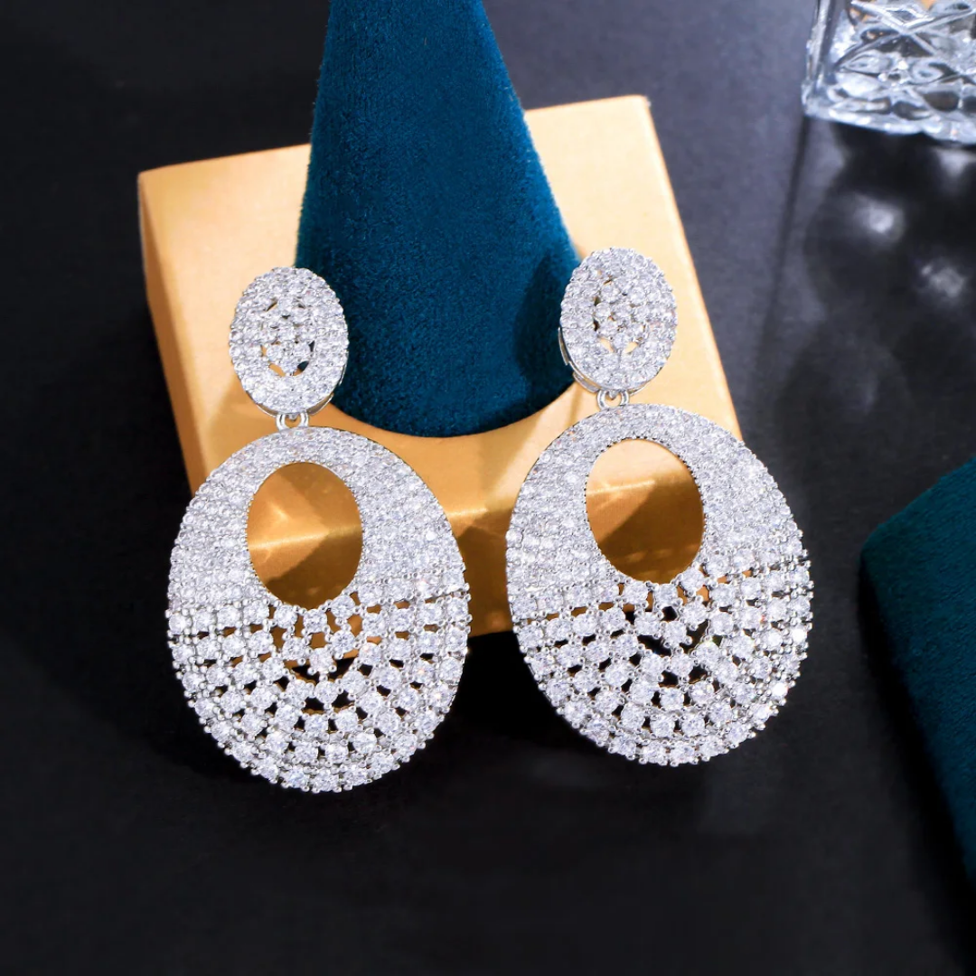 Boucles d'Oreilles Glam Halo