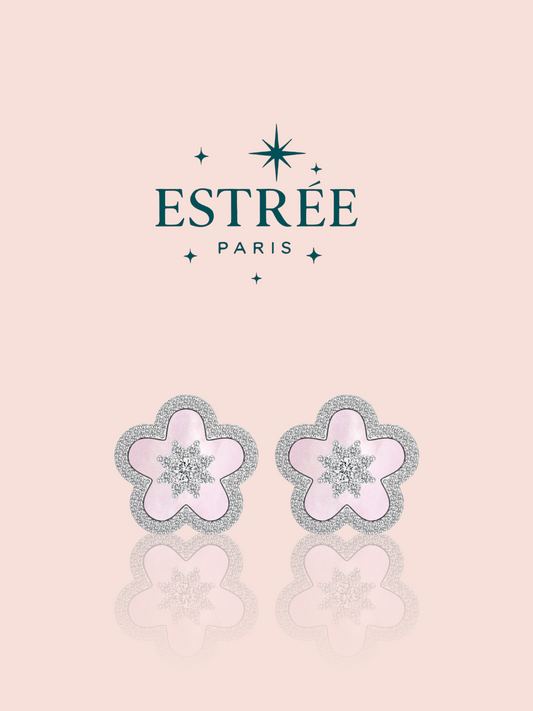 Boucles d'oreilles Esmée Argentée