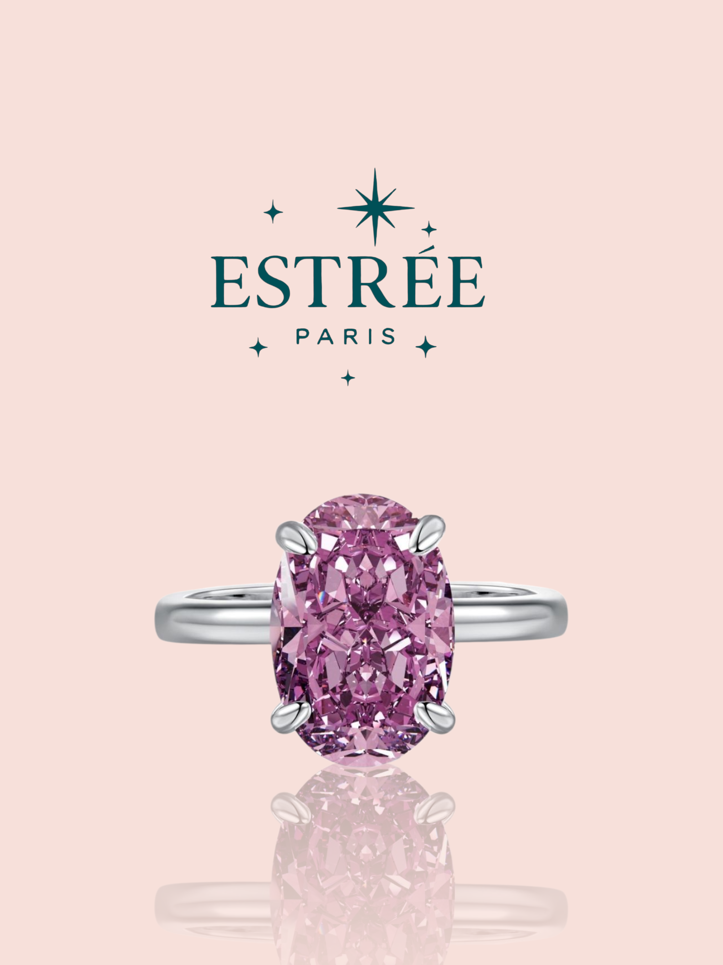 Bague Livi Pourpre