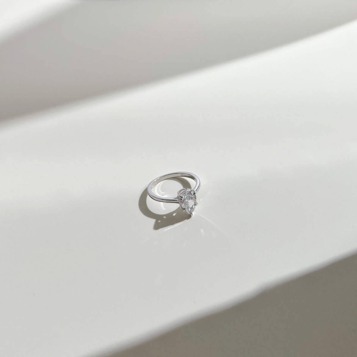 Bague Solitaire Pear 💎