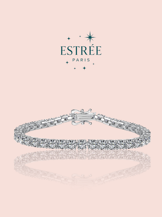 Bracelet glamour L - Argenté