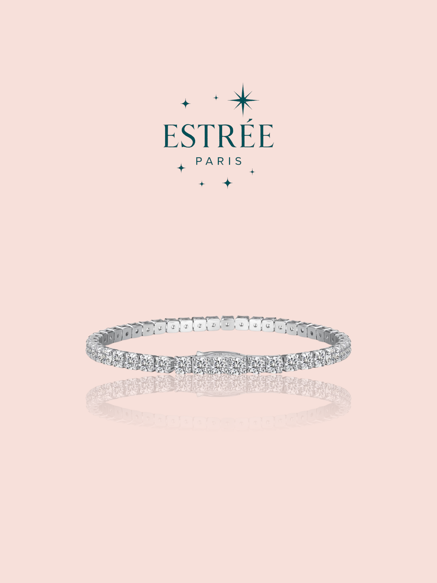 Bracelet glamour M - Argenté