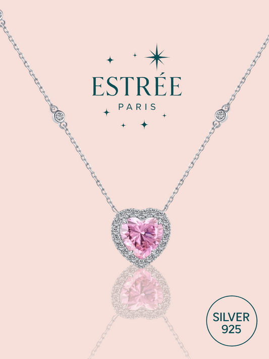 Collier Rosy Heart