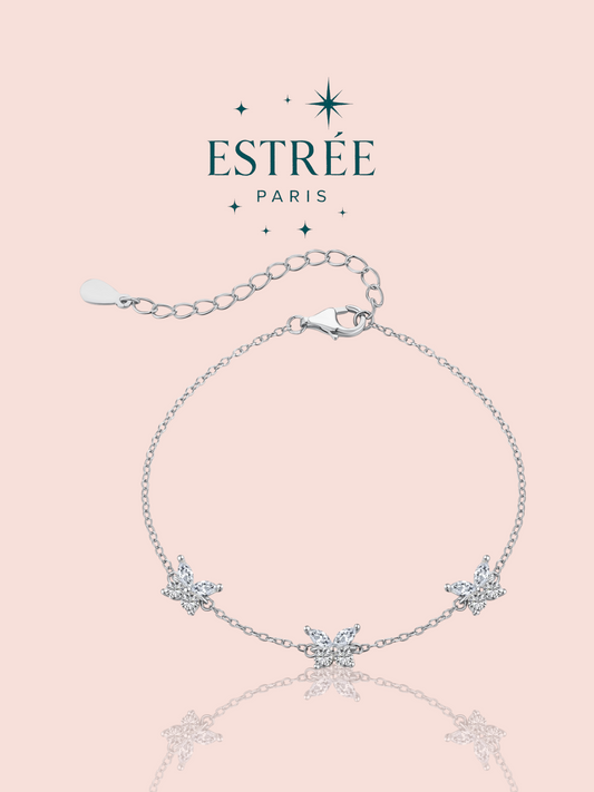 Bracelet Papillon - Argenté