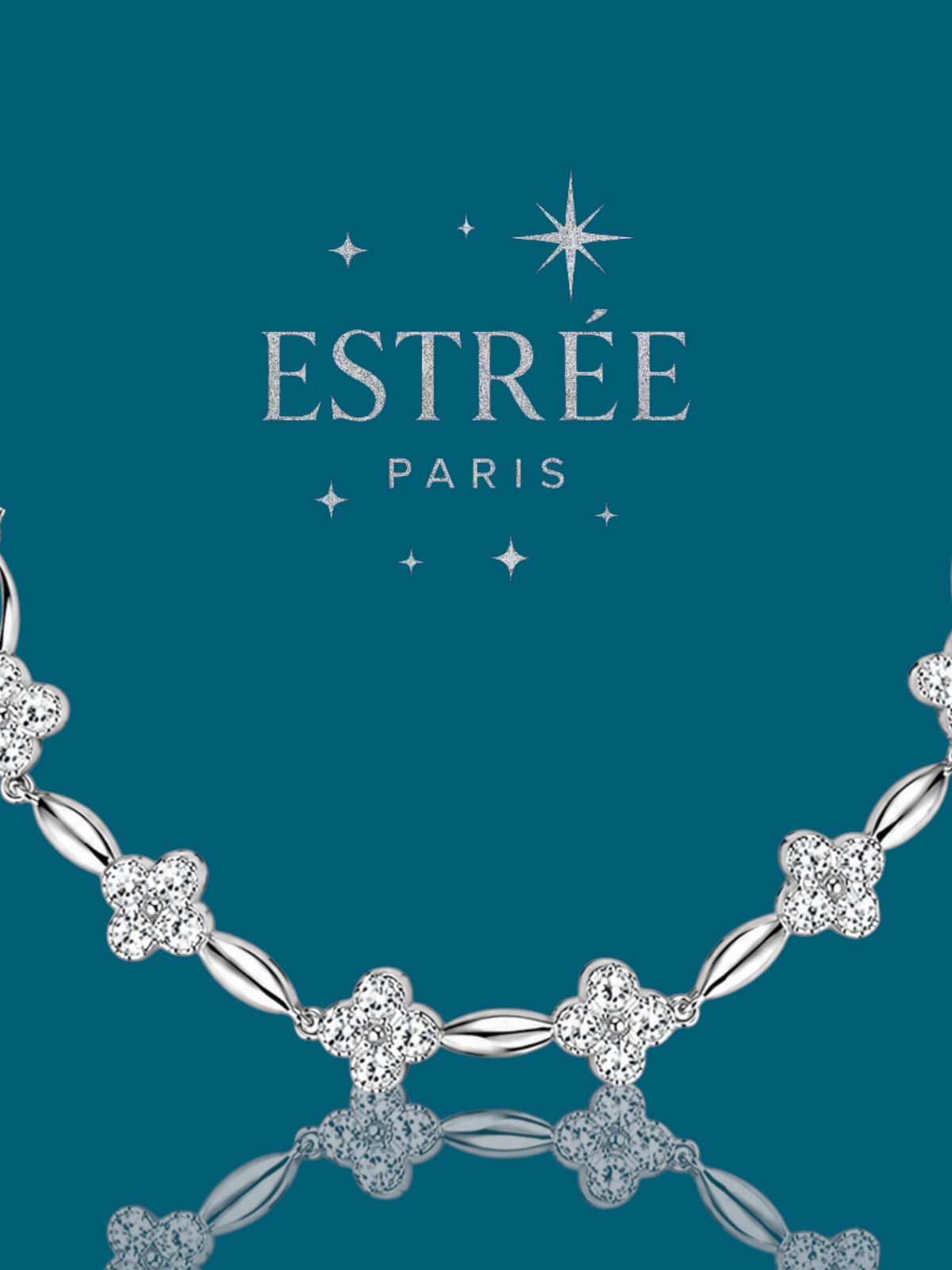 Bracelet Flower - Moissanite Argent 925 💎