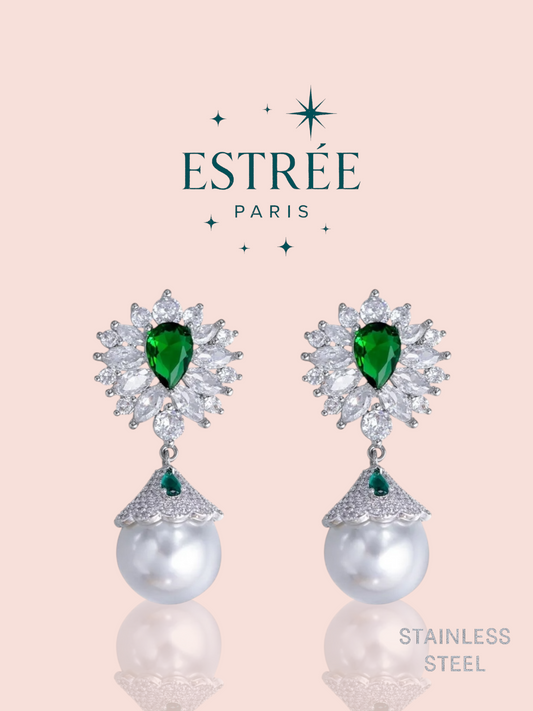 Boucles d'Oreilles Eden Petal Drop