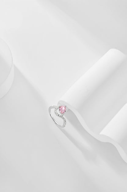 Bague Pink Wave