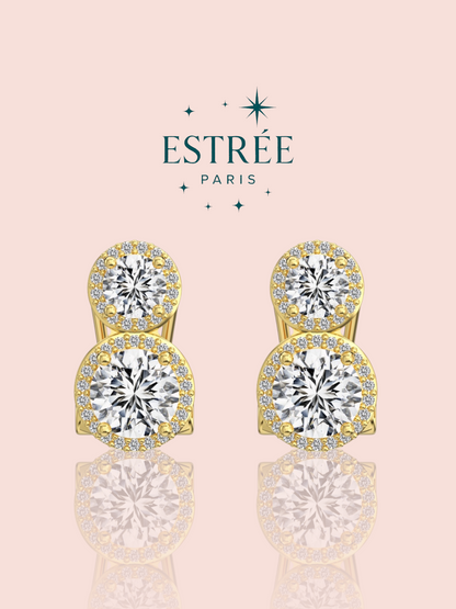 Boucles d’oreilles Baby boule - Dorée