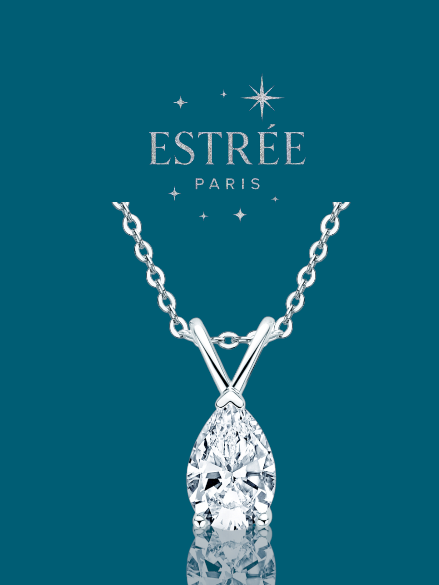 Collier Drop - Argent 925