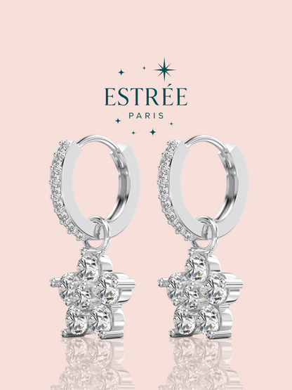 Boucles d’oreilles Hanging Marguerite