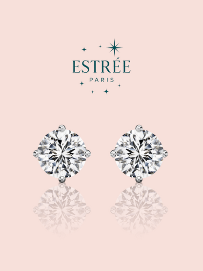 Boucles d’oreilles Pupuce - Argentée